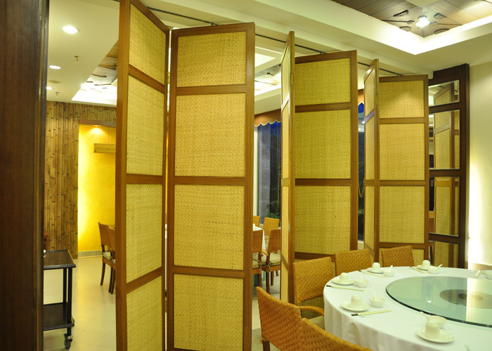 Floor to Ceiling Hanging System Movable Folding Internal Sliding Doors