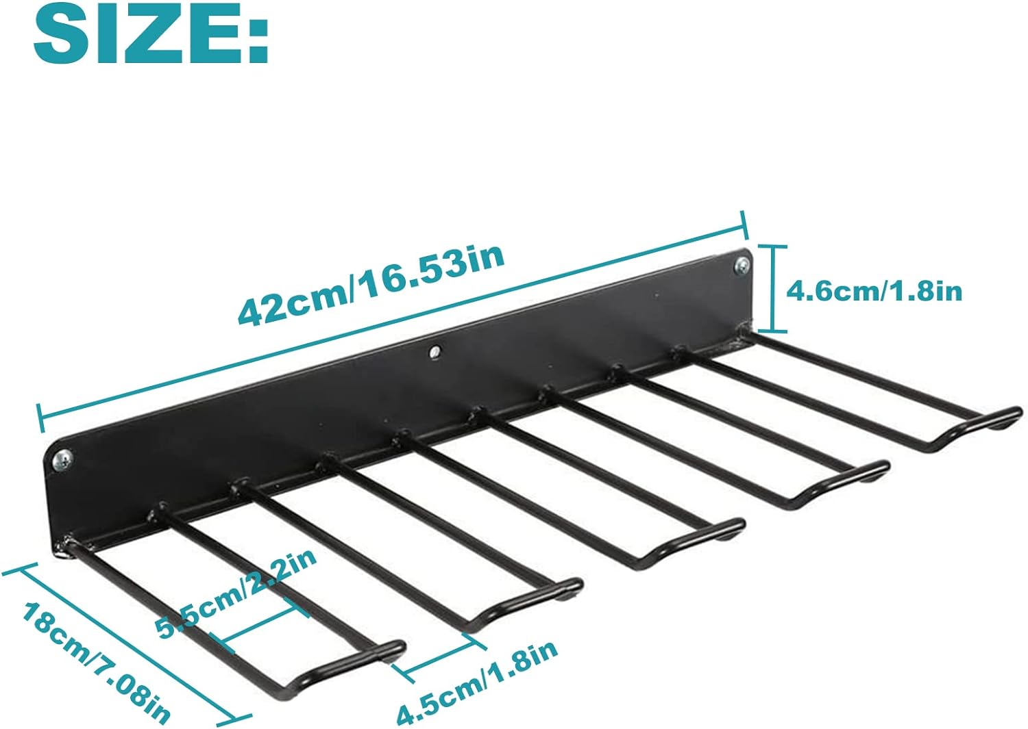 Wall Mount Power Tool Storage Organizer Heavy Duty Drill Holder Behind Doors/On Walls