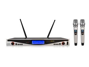 Wholesale Colorful Dual channel Wireless Microphone System All Metal SR-880S from china suppliers