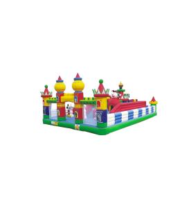 Wholesale Children Fun Park Large Inflatable Castle Jumping Sliding from china suppliers