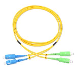 Wholesale SC / APC Connector Fiber Optic Patch Cable , SM Duplex 3.0mm LSZH Cable from china suppliers