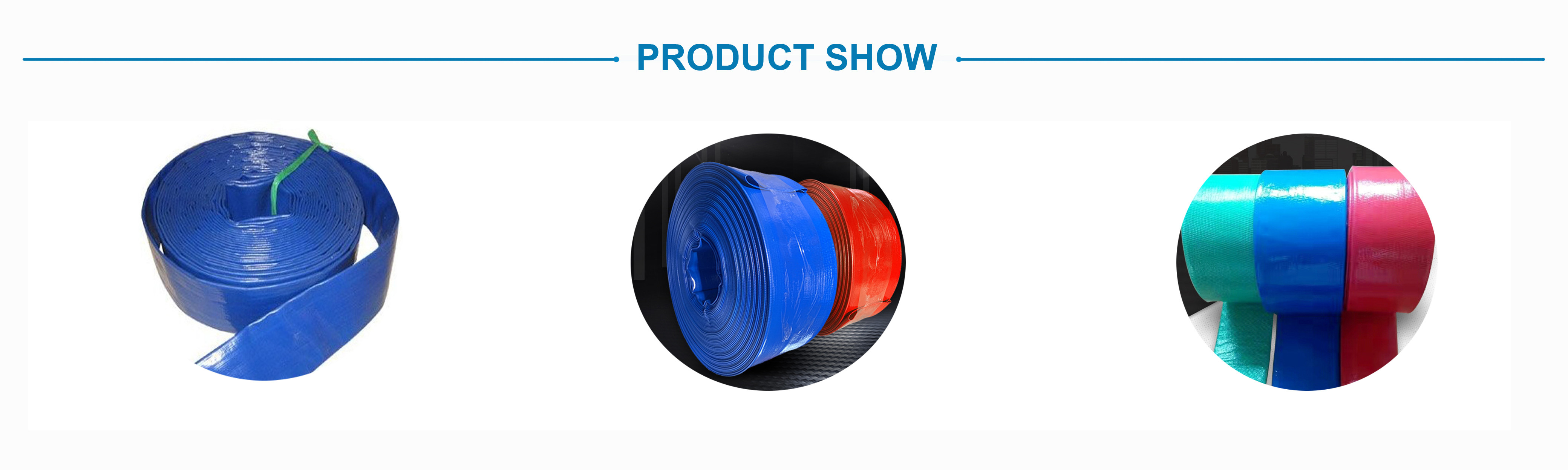 PVC Lay Flat Hose Plastic Extruder Machine Production Line