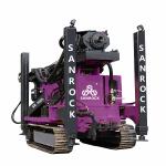 Crawler Water Well Drilling Rig Hydraulic Borehole 300m Depth Water Drilling
