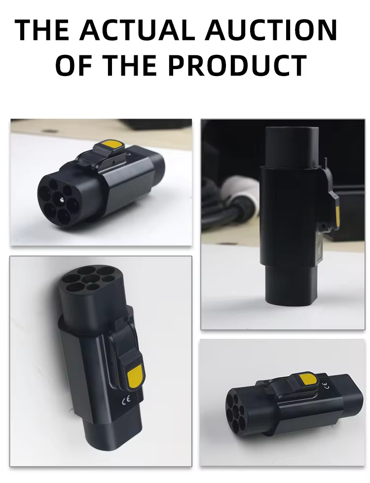 380V Operation Voltage Portable EV Charger Adapter Type2 to GBT AC Charging Gun Connector for Convenient Charging Experience