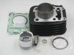 150cc Motorcycle Single Cylinder / Mechanical Type Aluminum Alloy Cylinder