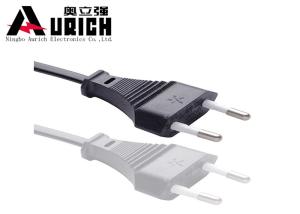 Wholesale 2 Pin European Ac Power Cord 2.5a 250v Pvc Material With Ce Rohs Approval from china suppliers