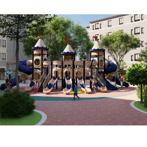 Wholesale Kindergarten Kids Outdoor Plastic Playground Slides Equipment from china suppliers
