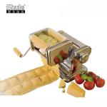 Ravioli Dough Household Shule Pasta Maker Machine Detachable 430 SS Carbon Steel