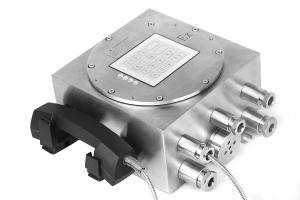 Wholesale Stainless Steel Industrial Flameproof Explosion proof Telephone Build-in Amplifier 30W Max Voltage DC 12V / AC 220V from china suppliers
