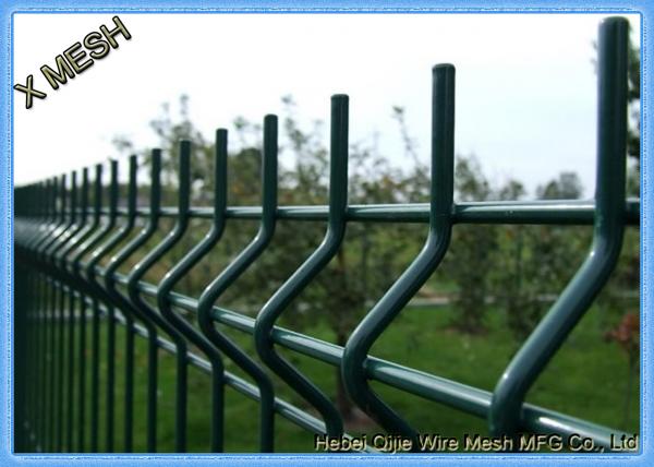 Perimeter Coated Welded Wire Fence Steel-P0004