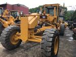 6 Cylinders Used Motor Graders Caterpillar 140H With Ripper