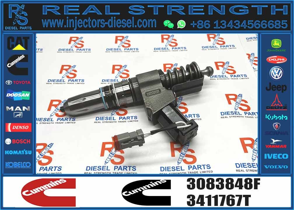 Brand New Diesel Common Rail Diesel Fuel Injector 3411759 3083848F For Cummins QSN14 N14