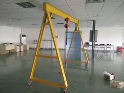 Portable Mobile Gantry Crane 5T Workshop Use CE Certification