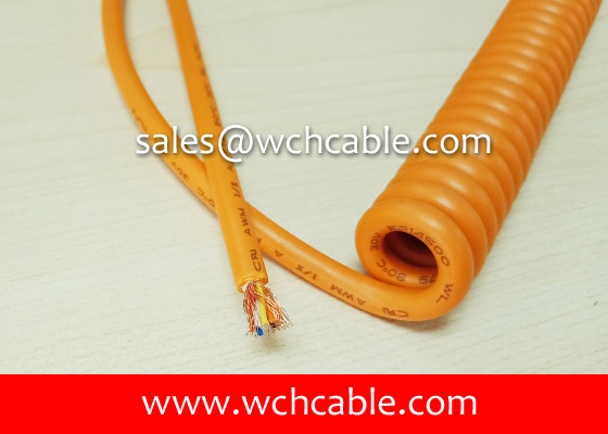 UL20279 Gas Resistant TPU Sheathed Spiral Cable
