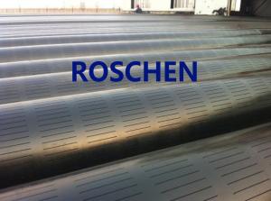 Wholesale Slotted Pipe , Carbon Steel Tube , Oil Screen Tube Control Sand Coring Drilling from china suppliers