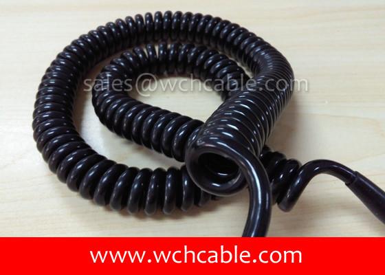 UL Certified Medical Healthcare Connection Spiral Cable with Polyurethane PUR