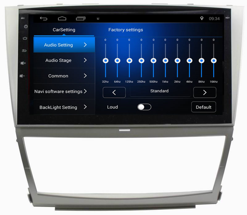 Ouchuangbo car radio stereo multimedia android 8.1 for Toyota Camry 2006-2011 with USB SWC 1080P Video music
