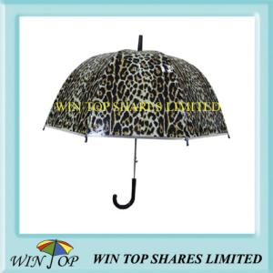 Wholesale Leopard Design Auto Straight Poe Umbrella from china suppliers