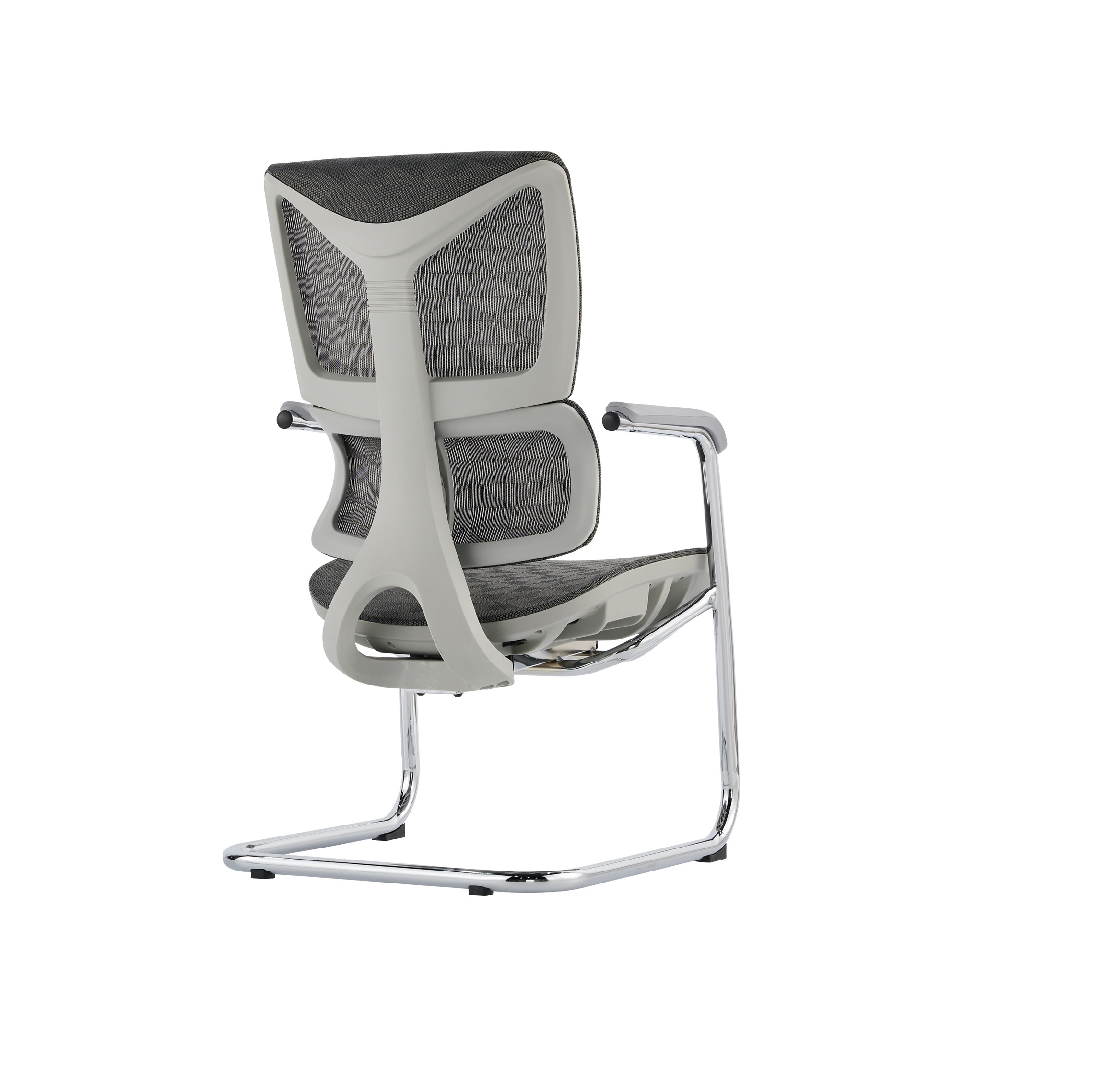 Swivel Tilt Mesh Seat Office Chair Flex Moon Mesh Operator Chair For Soothing Relaxing