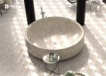 Marble / Granite Nature Stone Bathtub Smoothness Surface OEM Service
