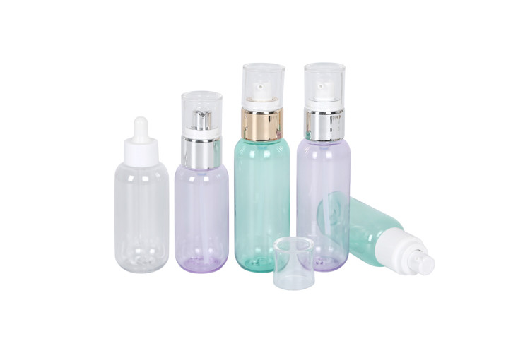 Customized Hotsale Essential Oil Dropper Cosmetic Packaging Bottle 100/120ml Lotion Bottle And 15/50g Cream