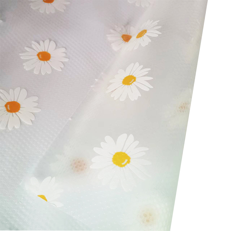Plastic Type EVA Non-Slip Kitchen Drawer Shelf Liner for Washable Storage Solution