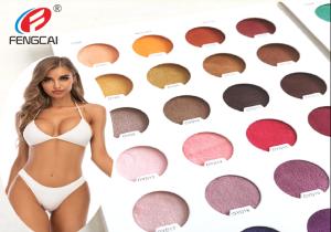 Wholesale Customized Color Polyester Spandex Knitted Fabric For Yoga Legging Swimwear from china suppliers