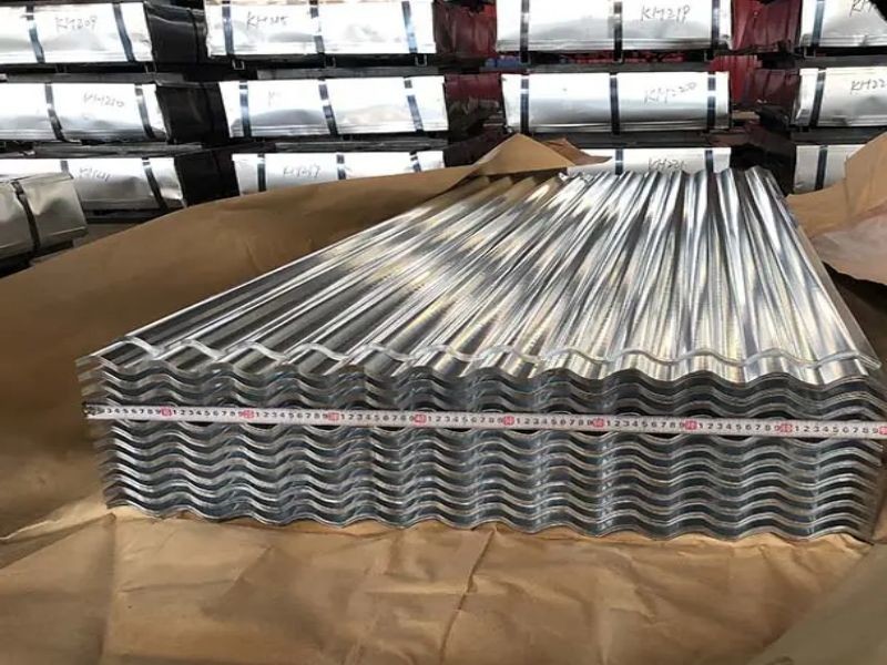 Dx52D SECC Corrugated Roof Sheet Hot Dip 0.5mm CGI SGCC