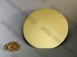 Gold Magnetron Sputtering coating machine on glass, metal chips, 24K gold PVD