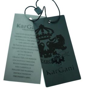 Wholesale Puff Printing Paper Clothing Lable Tags, Cardboard Hang Tag For Garments from china suppliers