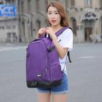 High School Students Bag Female Fashion Men's Backpack Travel Canvas Bag
