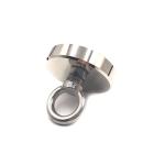 500LB Pulling Force Ndfeb pot Magnet /neodymium salvage magnet /fishing magnet