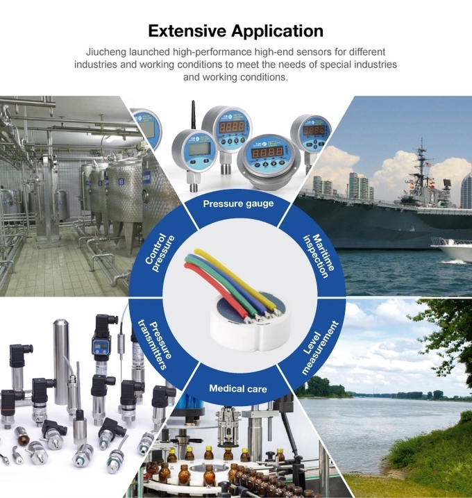 4~20mA Abrasion Resistance core o ring flush ceramic capacitive ceramic pressure sensor transmitter 5