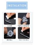 Ultra Thin HD Anti-Fingerprint Protective Clear Glass Protector Film for Mobile