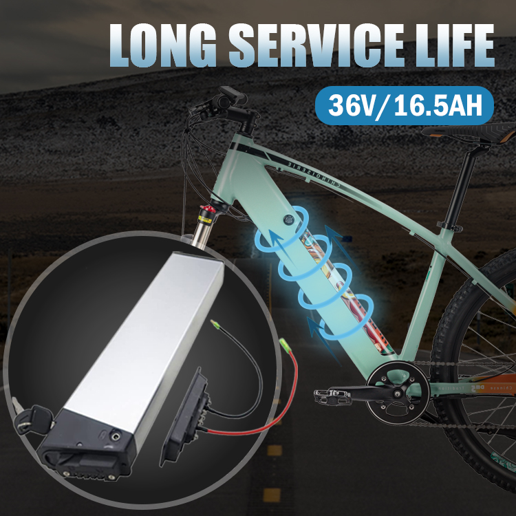 Light Green Thailand Electric City Bike 16.5AH Lithium Battery 250w