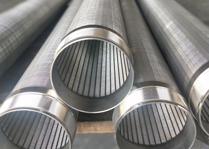 Anti Aging Water Wire Screen , High Filtration Accuracy Johnson Screen Pipe