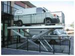 Electric Motor Hydraulic Scissor Car Lift For Home Use Garage 3T 3M