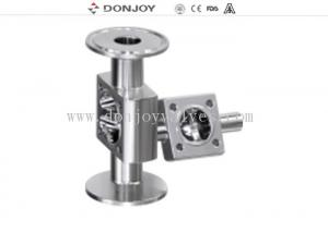 Wholesale 1/2 Inch Multi port Stainless Steel Diaphragm Valve , Welding Connecion 3 port valves from china suppliers