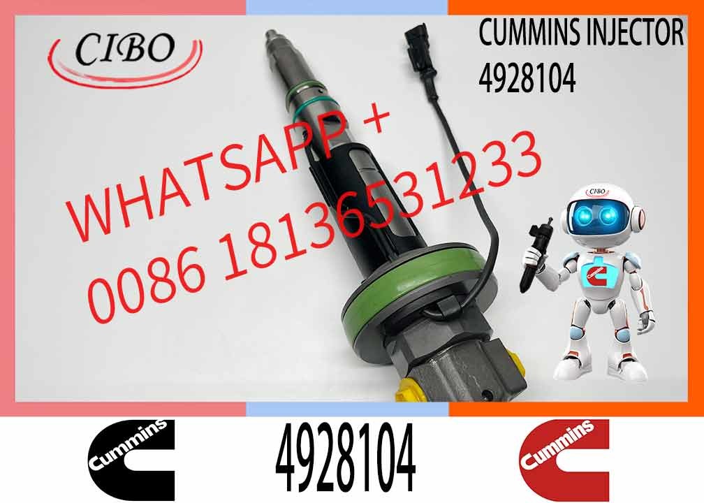NINE BRAND High Quality Diesel Injector 4928104 Qsk19 Injector Fuel Injector 4928104