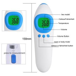 Wholesale Forehead And Ear Thermometer For Baby , Medical Forehead Thermometer from china suppliers