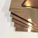 JIS Stainless Steel Decorative Plate HL 316l SS Golden Sheet