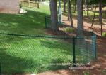 Weave Diamond Steel Wire Fencing , Roll Strong Wire Fencing For Garden