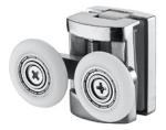 5mm Curved Shower Screen Door Rollers 304 Stainless Steel Shower Door Pulley