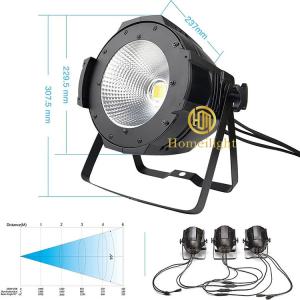 Wholesale 100W Warm White COB Par Light For Church Stage Performance Dimmer Compatible from china suppliers