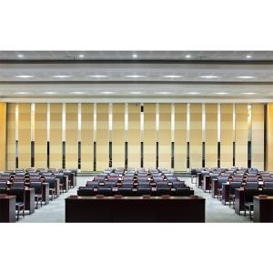 Wholesale Exhibition Hall High Operable Acoustic Partition Wall System Without Floor Rail from china suppliers