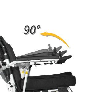 Wholesale Portable Brushless Motor Collapsible Electric Wheelchair from china suppliers