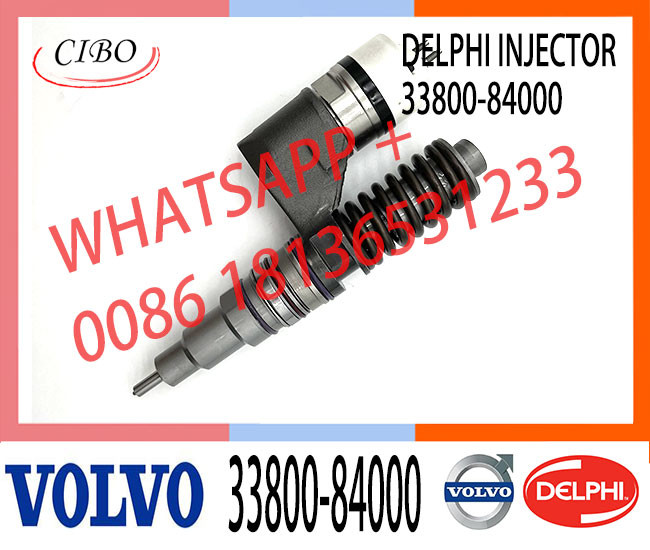 Diesel engine fuel injector 33800-84000 common rail injector nozzle 33800-84000 for diesel engine