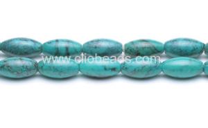 Wholesale B+ Grade Genuine Turquoise Rice Beads from china suppliers