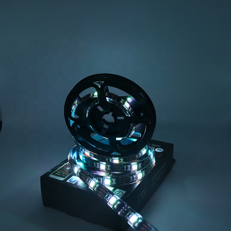 C01 magic tv usb flexible color changing smart app 5050 smart rgb waterproof Led strip lights