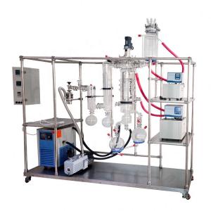 Wholesale Wiped Film Distillation Equipment Electric Vacuum Oil Molecular System from china suppliers
